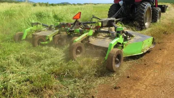 Serie de cortacésped rotativo